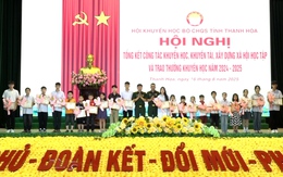 Tổng kết công tác khuyến học, khuyến tài, xây dựng đơn vị học tập