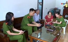 Công an Thanh Hóa khắc ghi lời Bác, vì Nhân dân phục vụ