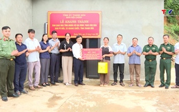 Bàn giao nhà tình nghĩa cho hộ nghèo tại xã Quang Chiểu