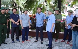 Thứ trưởng Bộ Nông nghiệp và Môi trường kiểm tra công tác ứng phó bão số 5 tại Thanh Hoá