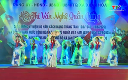 Xã Xuân Hòa: Hội thi văn nghệ quần chúng năm 2025