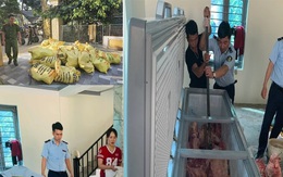 Phát hiện hơn 1.600kg thịt mắc dịch tả lợn châu Phi chuẩn bị bán ra thị trường