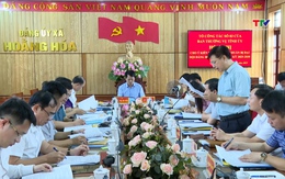 Trưởng ban Tuyên giáo và Dân vận Tỉnh uỷ cho ý kiến về công tác chuẩn bị Đại hội Đảng bộ các xã mới