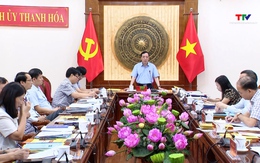 Cho ý kiến về công tác chuẩn bị Đại hội Đảng bộ cấp xã nhiệm kỳ 2025 - 2030