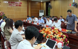 Đoàn giám sát của Uỷ ban Kinh tế và Tài chính của Quốc hội làm việc tại Thanh Hoá