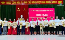 Xã Hoằng Lộc tuyên dương điển hình tiên tiến lần thứ I