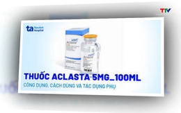 Khuyến cáo không kinh doanh, sử dụng thuốc Aclasta có dấu hiệu giả mạo