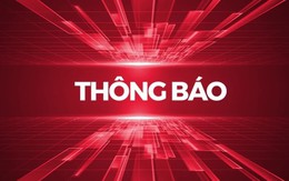 Thông báo chương trình hội nghị quán triệt Nghị quyết