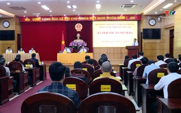 Kỳ họp thứ 33 Hội đồng nhân dân tỉnh khóa XVIII, nhiệm kỳ 2021 - 2026