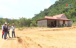 Người dân bản Muỗng, xã Trung Hạ sắp có nơi an cư