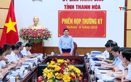 Ủy ban Nhân dân tỉnh họp phiên thường kỳ tháng 9