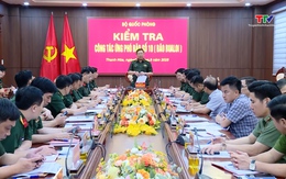 Bộ Quốc phòng kiểm tra công tác ứng phó bão số 10