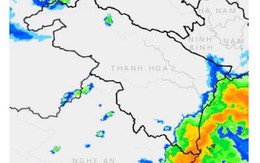 Cảnh báo dông và mưa lớn cục bộ khu vực tỉnh Thanh Hóa ngày 28/9