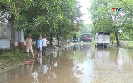 Cần sớm khắc phục tình trạng ngập lụt ở mặt bằng 2349, phố Văn Thọ, phường Quảng Phú
