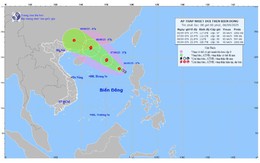 Tin áp thấp nhiệt đới trên  Biển Đông