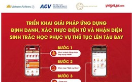 Các bước sử dụng sinh trắc học trên VNeID để làm thủ tục đi máy bay