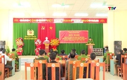 Công an xã Quang Chiểu tổng kết công tác năm 2025