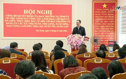 Phó Bí thư Tỉnh uỷ Trịnh Tuấn Sinh giám sát công tác lãnh đạo, chỉ đạo, tổ chức bầu cử