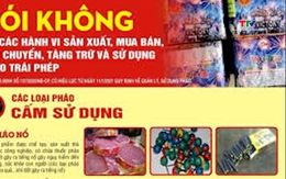 Yêu cầu gỡ bỏ các sản phẩm pháo nổ, rượu bia dược phẩm bán online trái phép