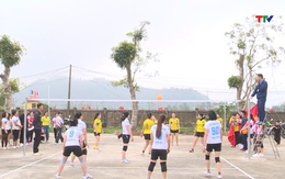 Khai mạc giải Bóng chuyền hơi nữ xã Tiên Trang năm 2026
