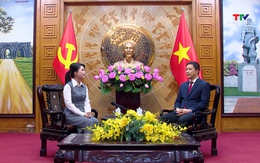 Trao đổi với đồng chí PBT Thường trực Tỉnh ủy Nguyễn Hồng Phong