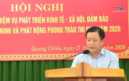 Xã Quang Chiểu triển khai nhiệm vụ năm 2026