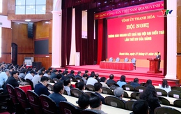 Bí thư Tỉnh ủy Nguyễn Doãn Anh thông báo nhanh kết quả Đại hội đại biểu toàn quốc lần thứ XIV của Đảng