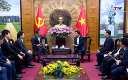 Bí thư Tỉnh ủy Nguyễn Doãn Anh tiếp xã giao lãnh đạo Tập đoàn Sumitomo 