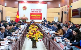 Phiên họp thường kỳ UBND tỉnh tháng 1