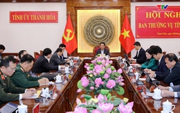 Hội nghị  Ban Thường vụ Tỉnh ủy