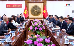 Thường trực Tỉnh ủy làm việc với lãnh đạo Tập đoàn WHA (Thái Lan)