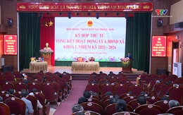 Tổng kết hoạt động của Hội đồng Nhân dân xã Triệu Sơn khoá I, nhiệm kỳ 2021 - 2026