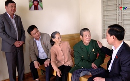 Đoàn đại biểu Quốc hội Thanh Hóa thăm, tặng quà Tết 2026 tại một số địa phương