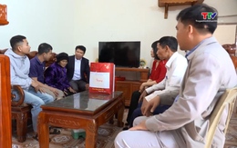 Xã Quảng Bình tặng quà Tết gia đình chính sách, chúc thọ người cao tuổi