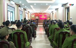 Công an xã Triệu Sơn quyết liệt thực hiện các giải pháp đảm bảo an ninh trật tự