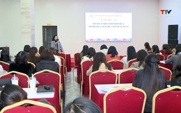 Bồi dưỡng kiến thức, kỹ năng ứng cử, vận động bầu cử 
cho nữ ứng cử viên dân tộc thiểu số