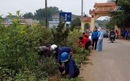Xã Hà Long ra quân tổng vệ sinh môi trường
