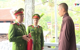 Tăng cường phòng cháy chữa cháy tại điểm tâm linh 