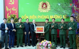 Phó Chủ tịch UBND tỉnh Cao Văn Cường thăm, chúc Tết một số đơn vị, địa phương