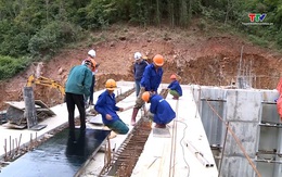 Khí thế thi công đầu xuân tại Dự án Thủy lợi - Thủy điện Tén Tằn