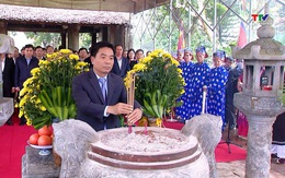 Lãnh đạo tỉnh dâng hương tưởng nhớ các Anh hùng dân tộc