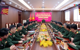 Thượng tướng Lê Đức Thái, Thứ trưởng Bộ Quốc phòng thăm và kiểm tra tại Bộ Chỉ huy Quân sự tỉnh