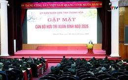 Văn phòng UBND tỉnh gặp mặt cán bộ hưu trí