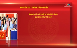 Nguyên tắc, trình tự bỏ phiếu được quy định như thế nào