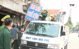 Công an phường Quảng Phú tiếp tục duy trì đảm bảo trật tự đô thị