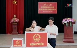 Phường Đông Sơn tưng bừng ngày hội toàn dân bầu cử