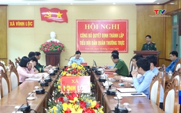 Xã Vĩnh Lộc thành lập Tiểu đội Dân quân thường trực