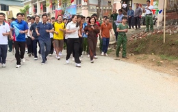 Xã Quang Chiểu tổ chức Lễ phát động Ngày chạy Olympic vì sức khỏe toàn dân