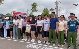 Xã Quảng Ninh sôi nổi Ngày chạy Olympic vì sức khỏe toàn dân năm - Vì an ninh tổ quốc năm 2026