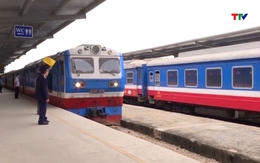 Đường sắt tăng chuyến trong kỳ nghỉ giỗ Tổ Hùng Vương và lễ 30-4, 1-5